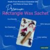 Natural Rectangle Wax Sachet |Air Freshener| Seven Scented