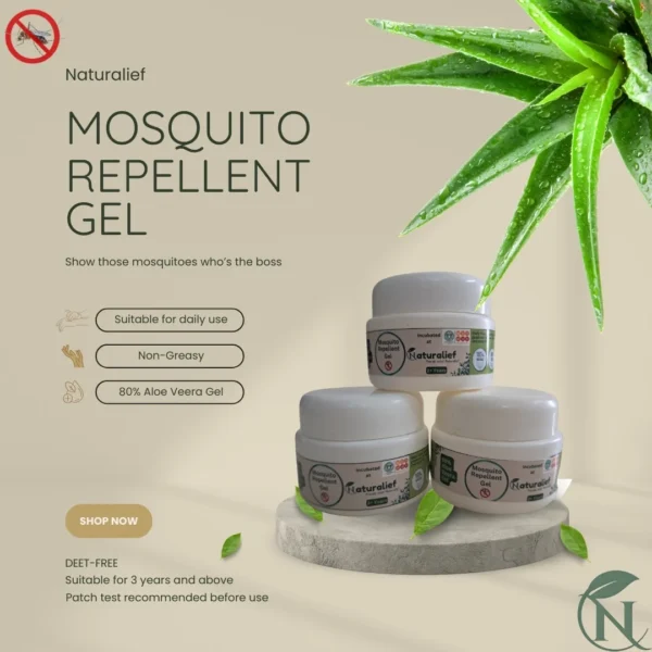 natural mosquito repellent gel