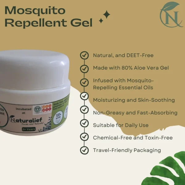 natural mosquito repellent gel